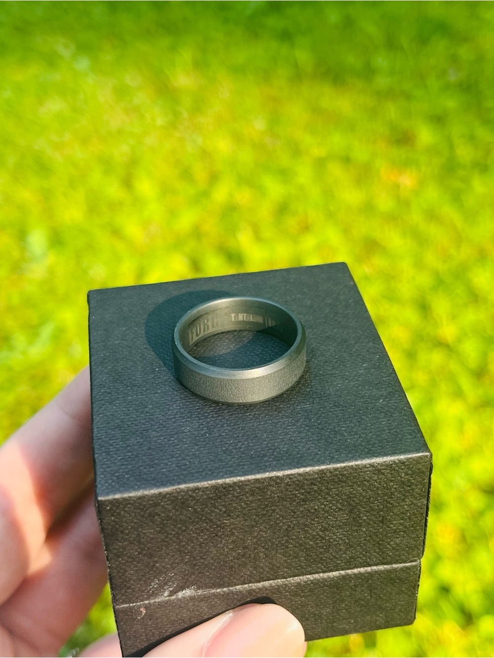 Size 8.5 Tantalum Men's Ring